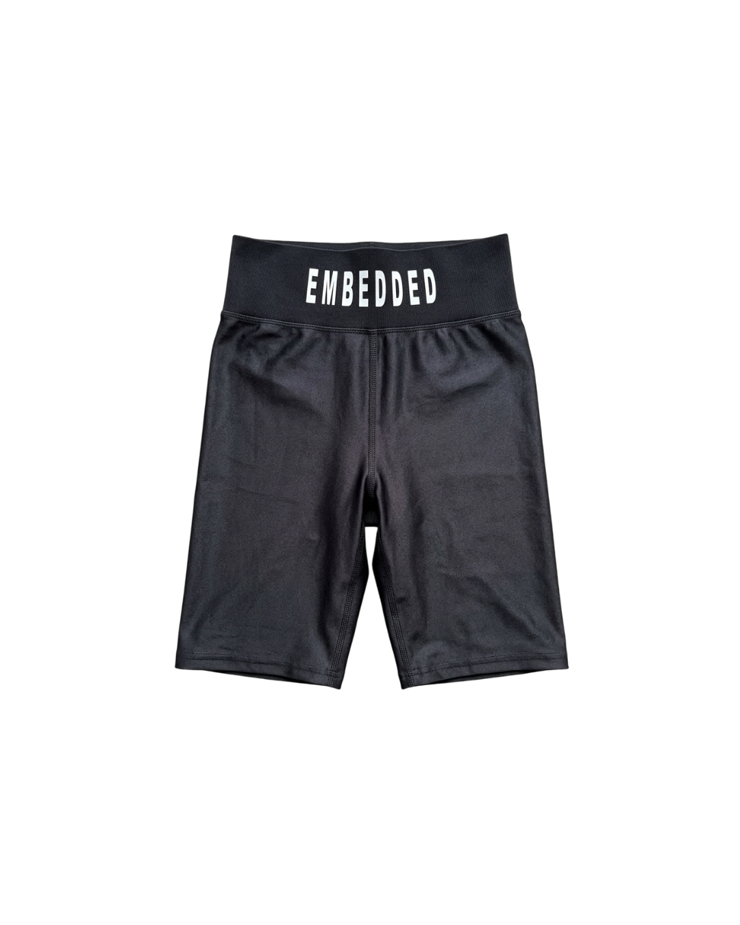 Embedded Black Bottom Short Tights