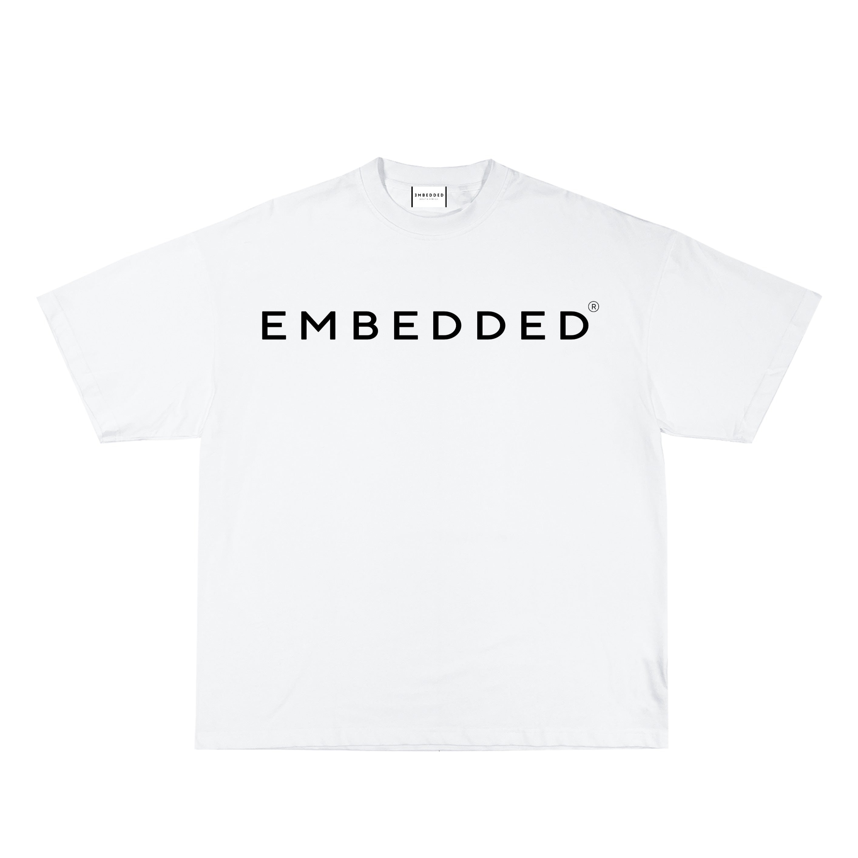 EMB CLASSIC SHIRT - White