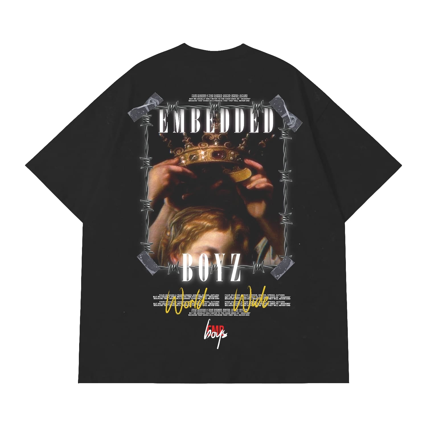 EMBEDDEDBOYZWORLWIDE Black