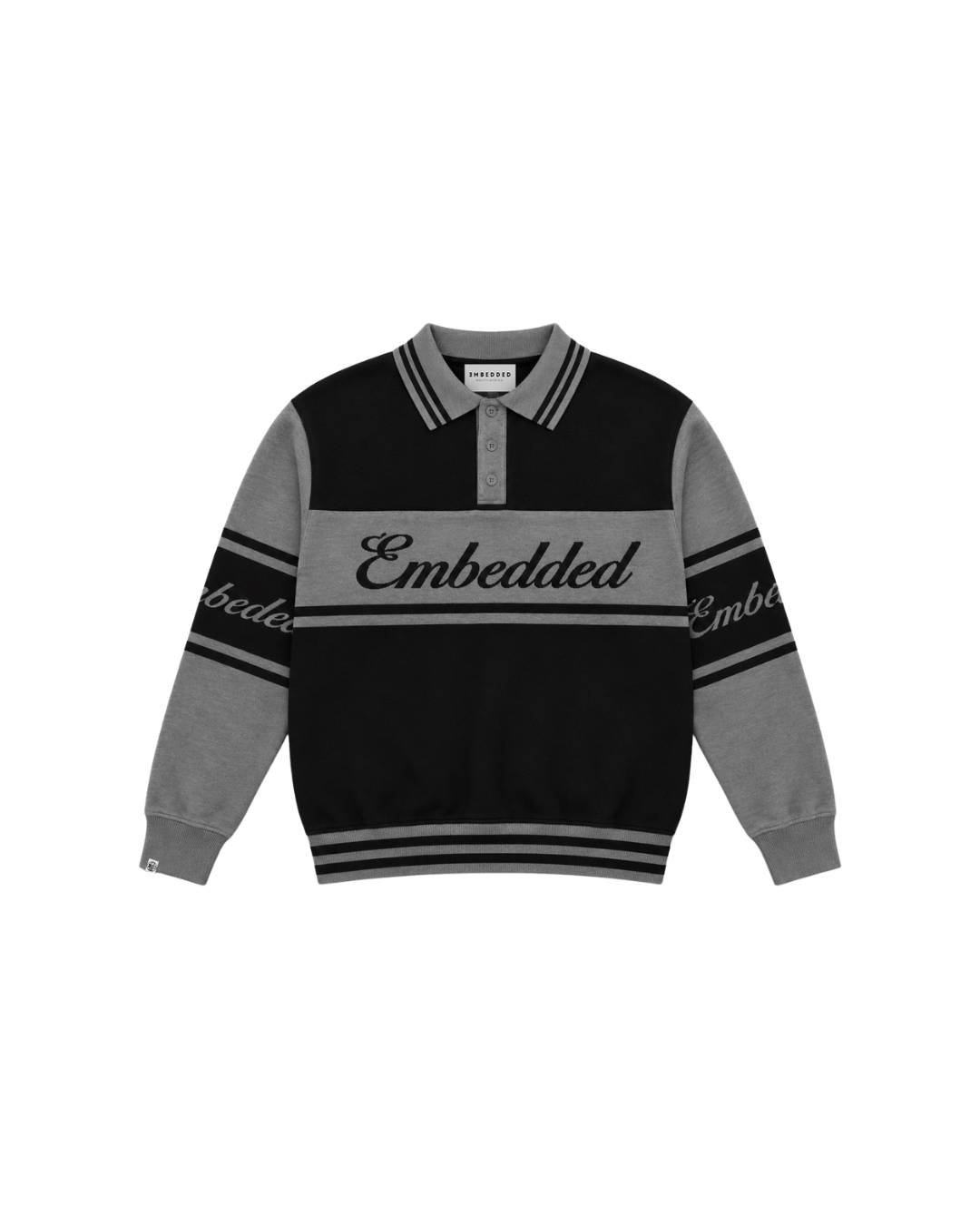 EMB Grey Prestige Long Sleeve Knit