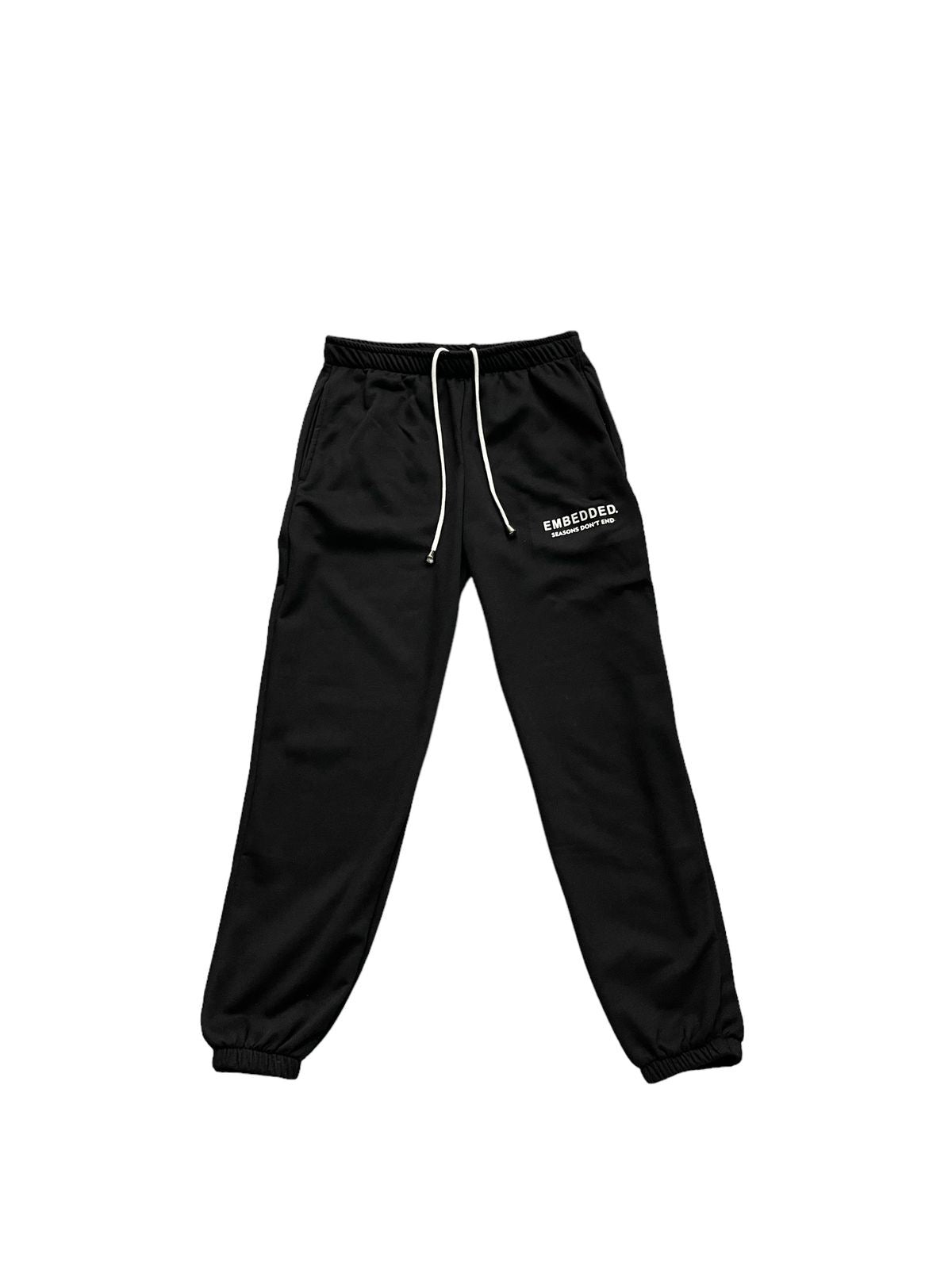 Black Tracksuit Pants