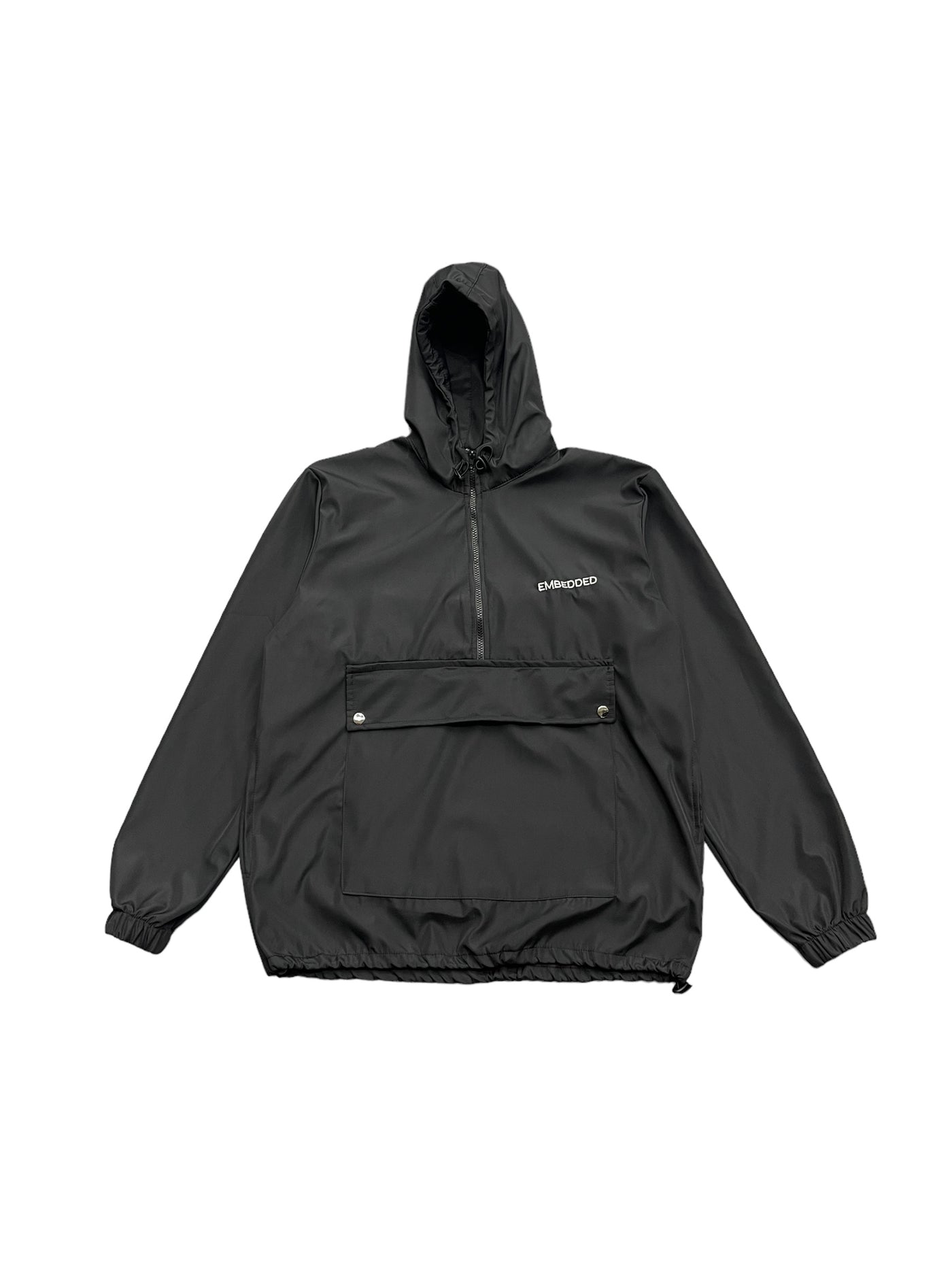 SLR-Type 011A Black Sleeveless Hoodie