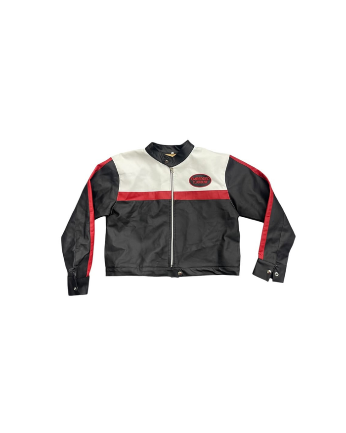 Emb Biker Jacket