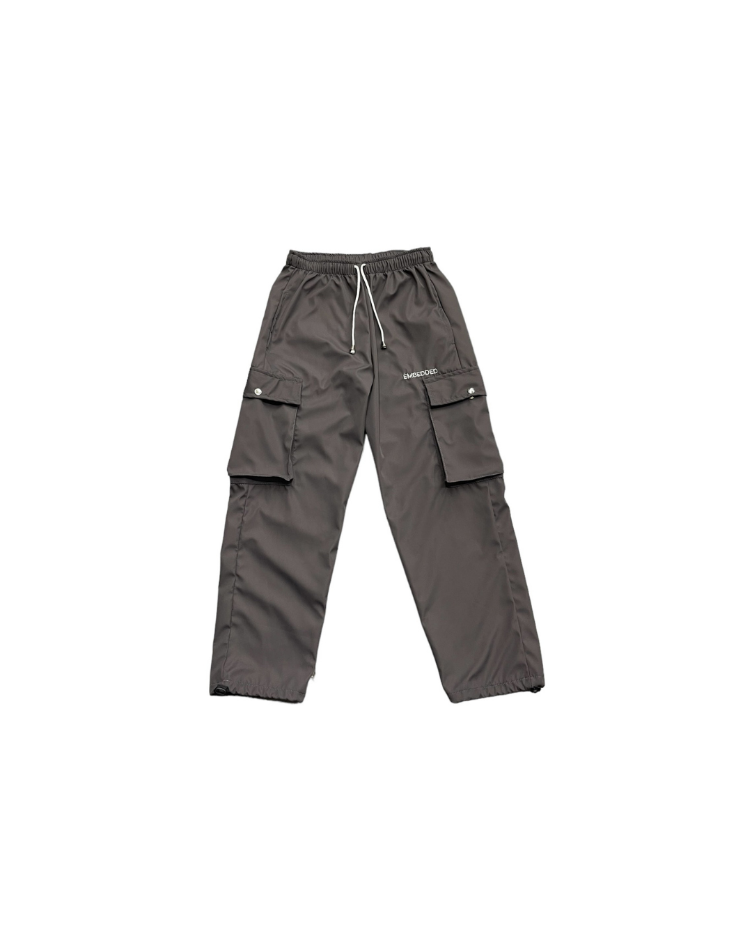 Grey Bonded Shell Trackpants