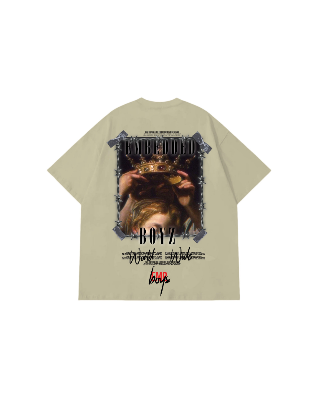 EMBEDDEDBOYZWORLWIDE Beige