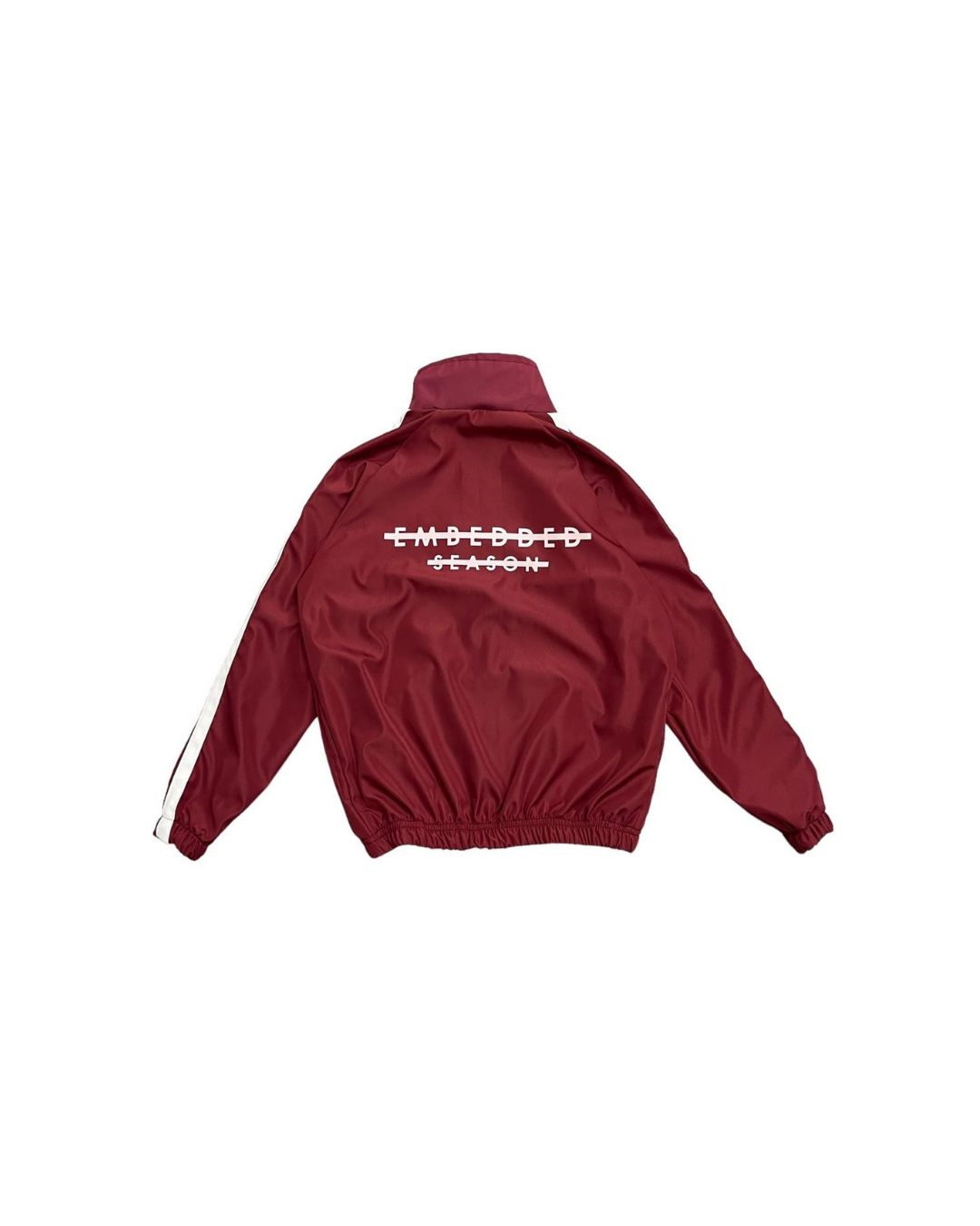 Maroon Bravado Emb Tracksuit top