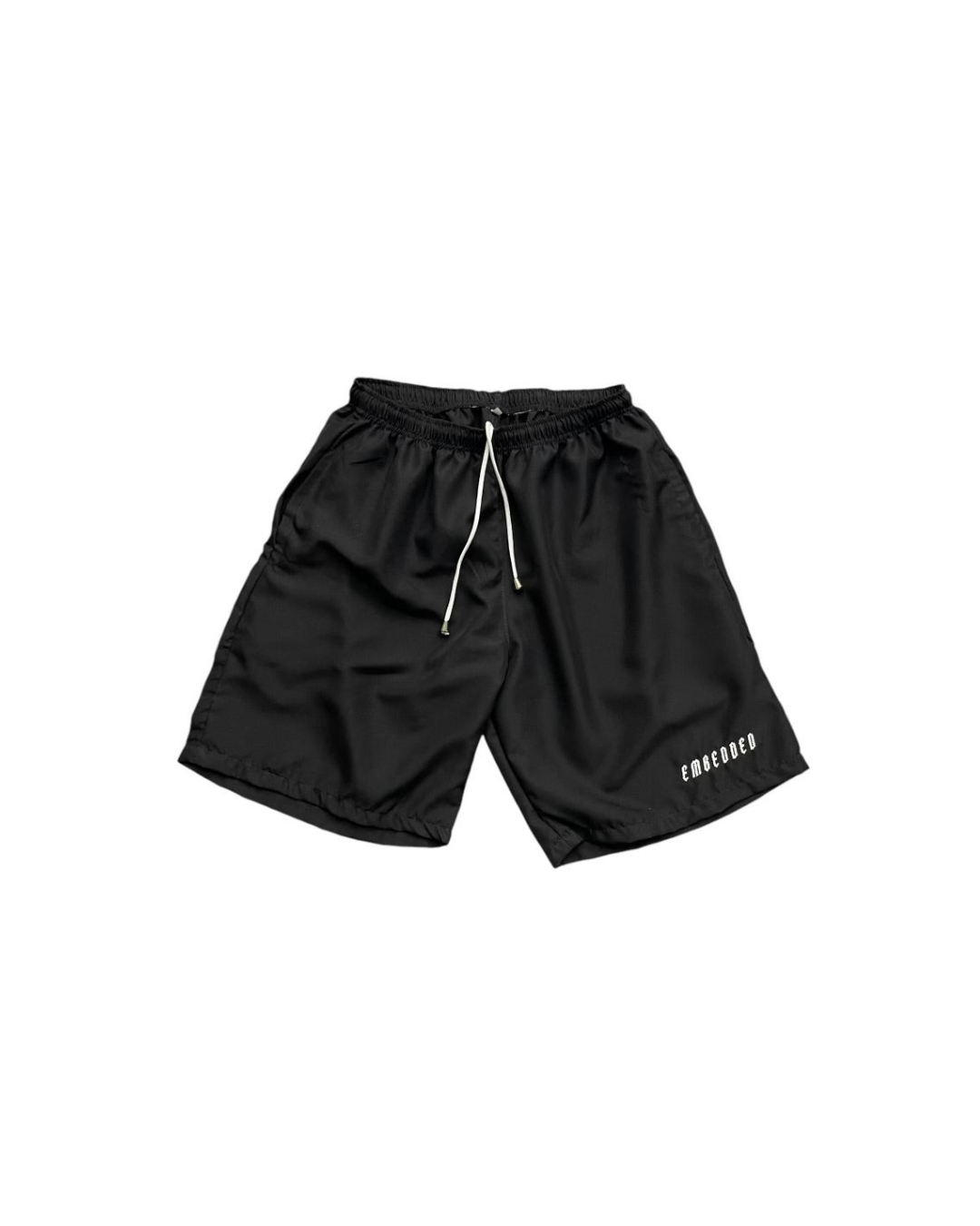 Embedded Black Summer Short
