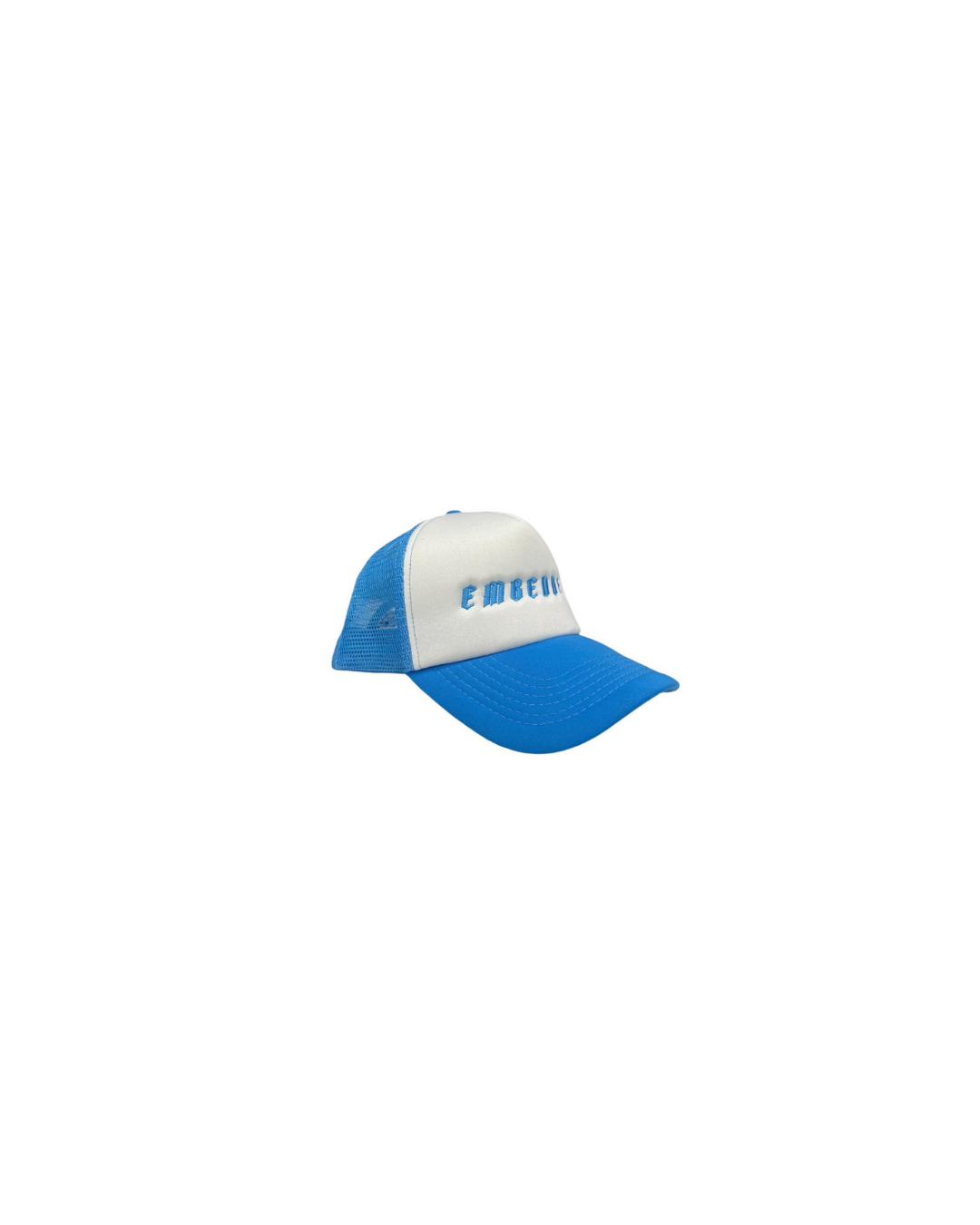 Embedded Baby Blue Classic Trucker