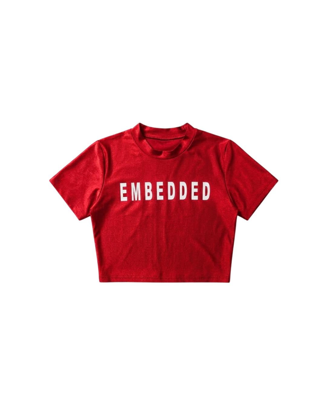 EMB Red Crop Top