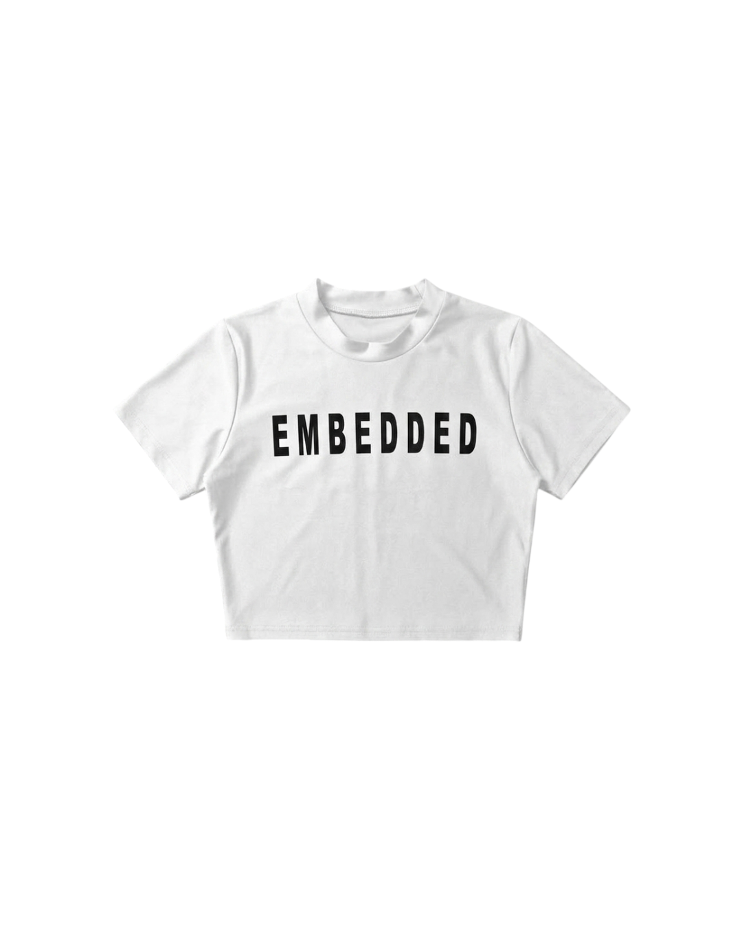 EMB White Crop Top