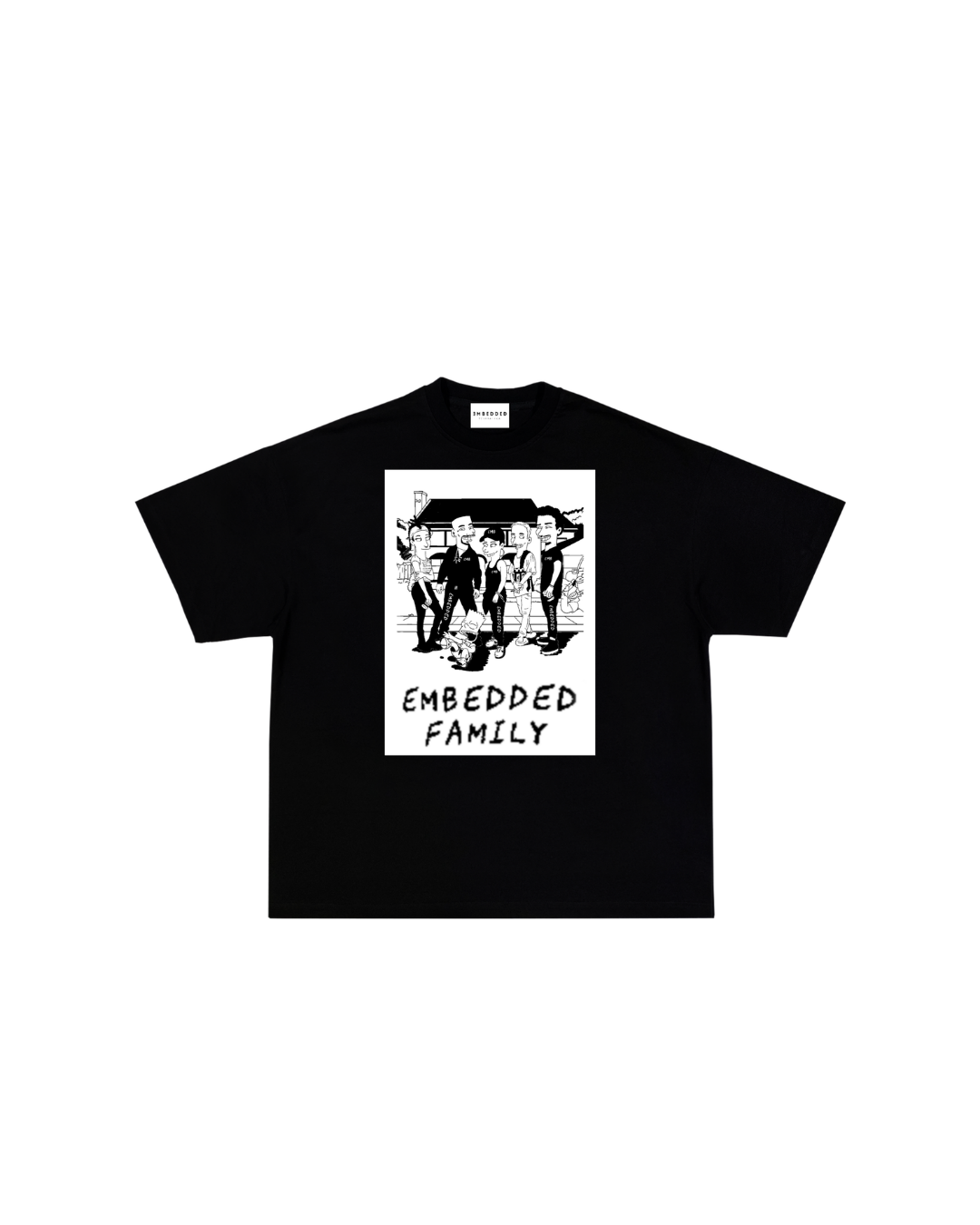 EMB FAMILY T-Shirt - White