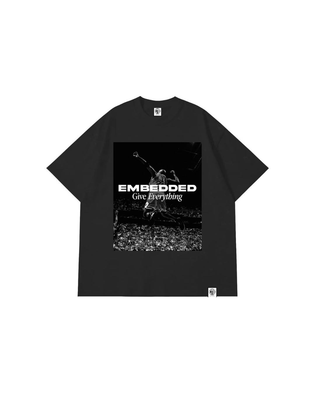 Emb Michael Jordan Effect oversized t shirt