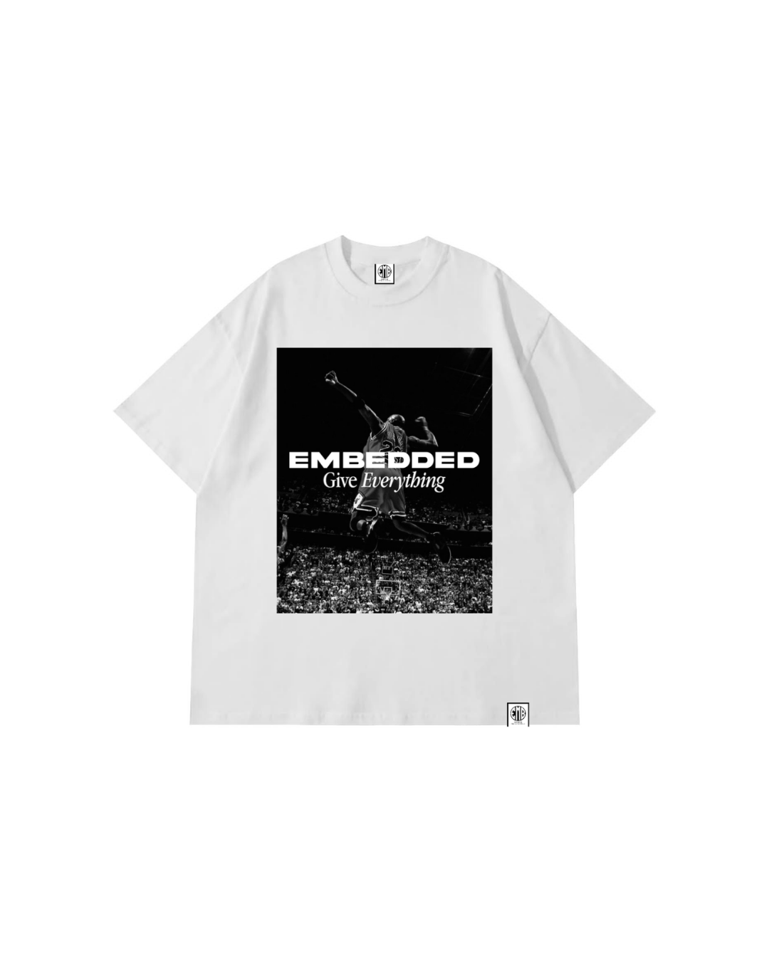 Emb Michael Jordan Effect oversized t shirt
