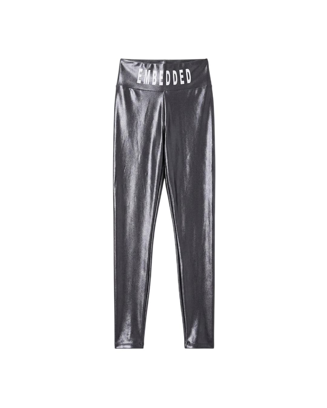 Embedded Charcoal Grey Bottom Tights