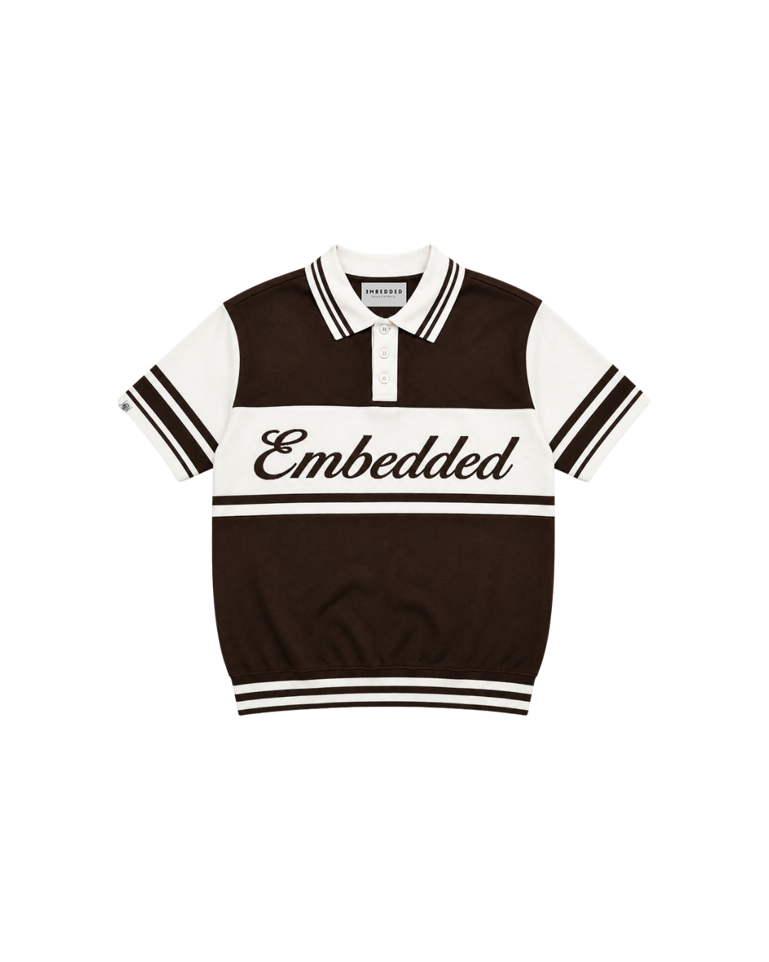 EMB Brown Prestige Short Sleeve Knit