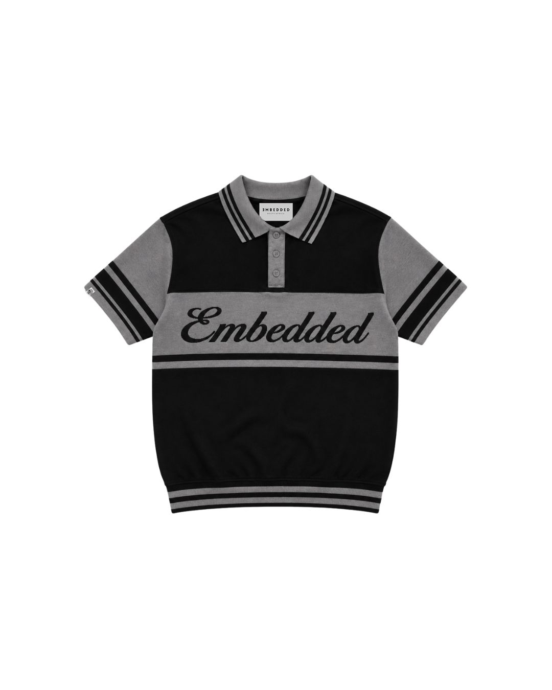 EMB Grey Prestige Short Sleeve Knit